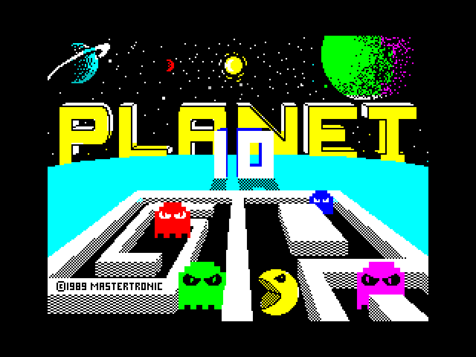 Game Review: Planet 10 (ZX Spectrum, Mastertronic) - Mastertronic