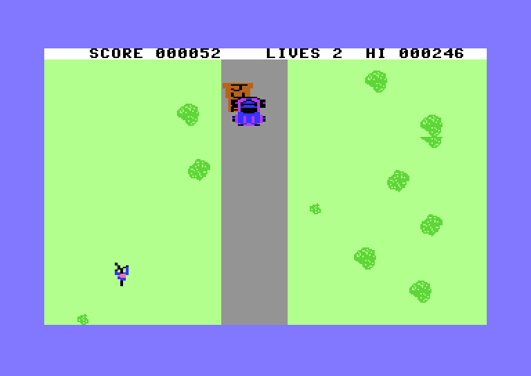 Game Review: BMX Racers - Version 1 (Commodore 64, Mastertronic