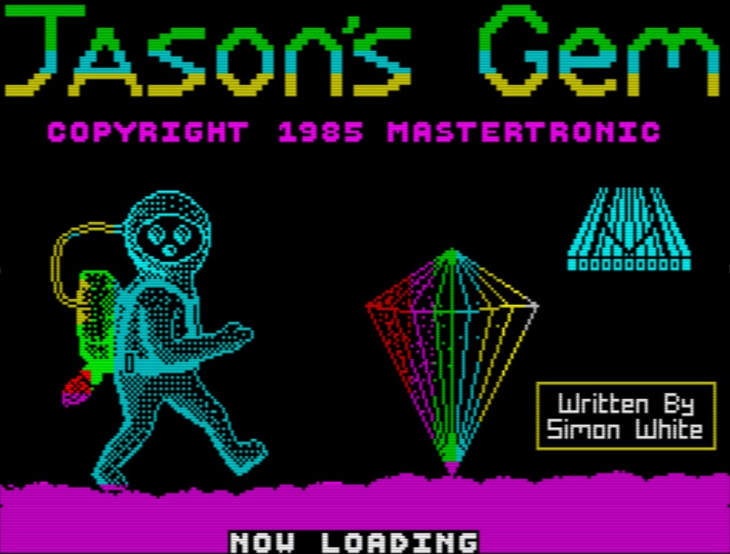 Game Review: Jason's Gem (ZX Spectrum, Mastertronic