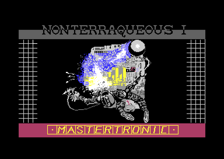 Game Review: Nonterraqueous (Commodore 64, Mastertronic