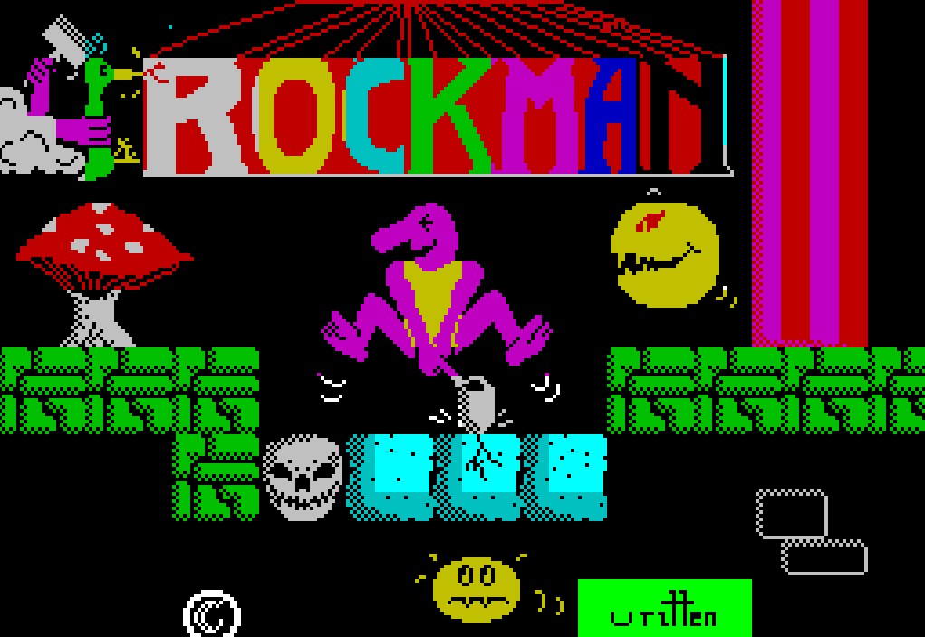 Game Review: Rockman (ZX Spectrum, Mastertronic) - Mastertronic